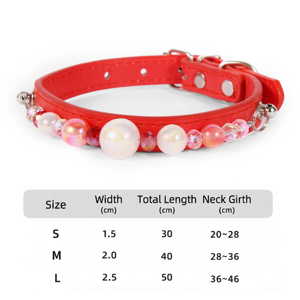 DIY Pearl Pet Collar