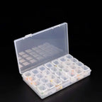 Clear Compartment Storage Organizer Box