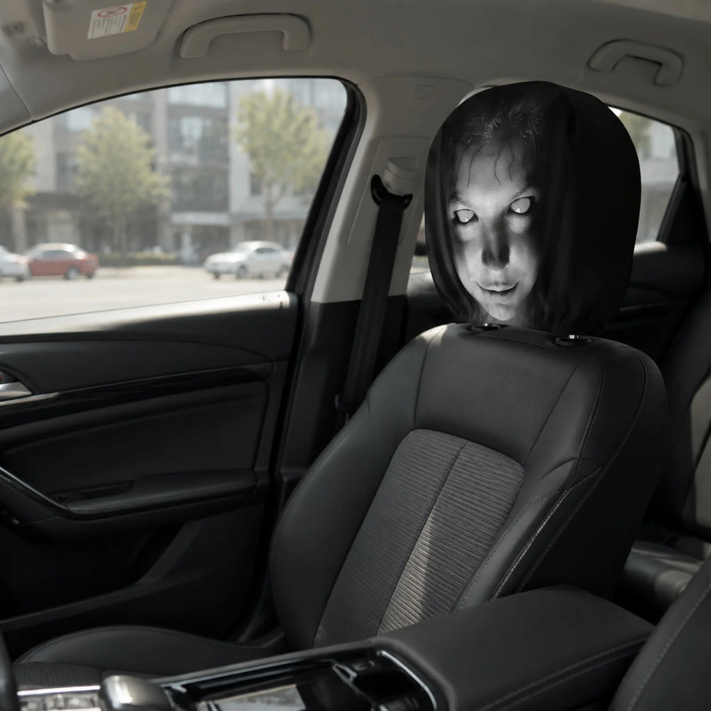 Funny Car Headrest Cover