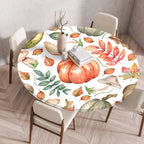 Thanksgiving Round Tablecloth