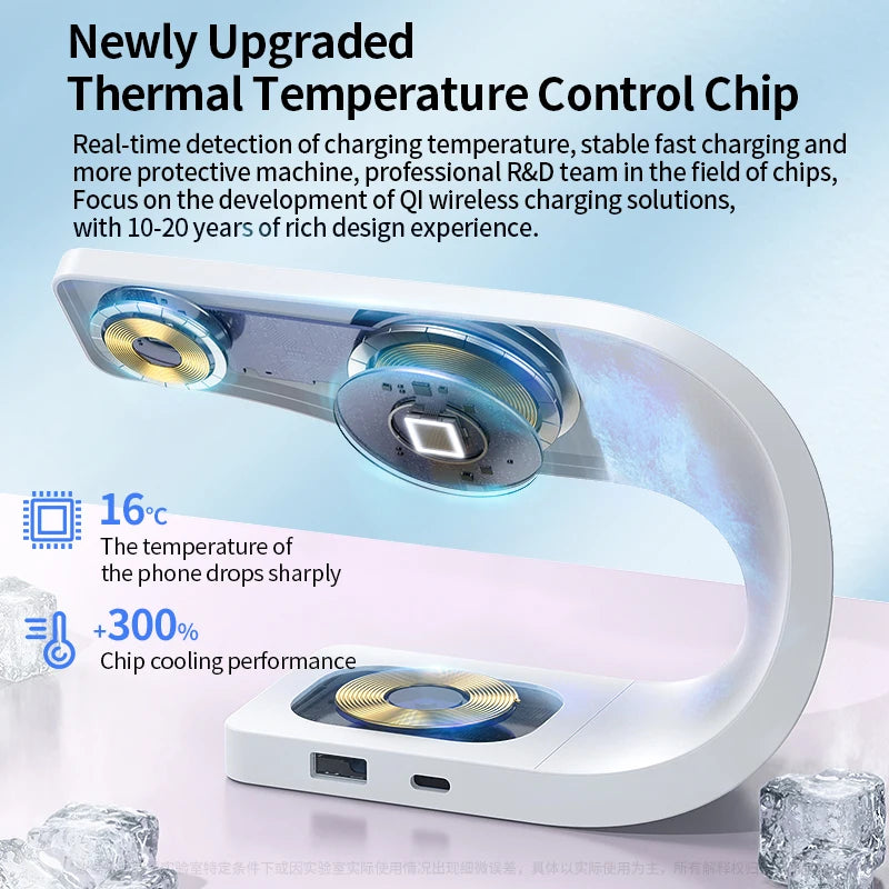 4-in-1 Magnetic Wireless Charging Station
