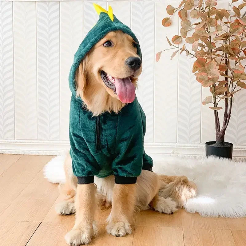 Dog Hoodie Pajama Coat