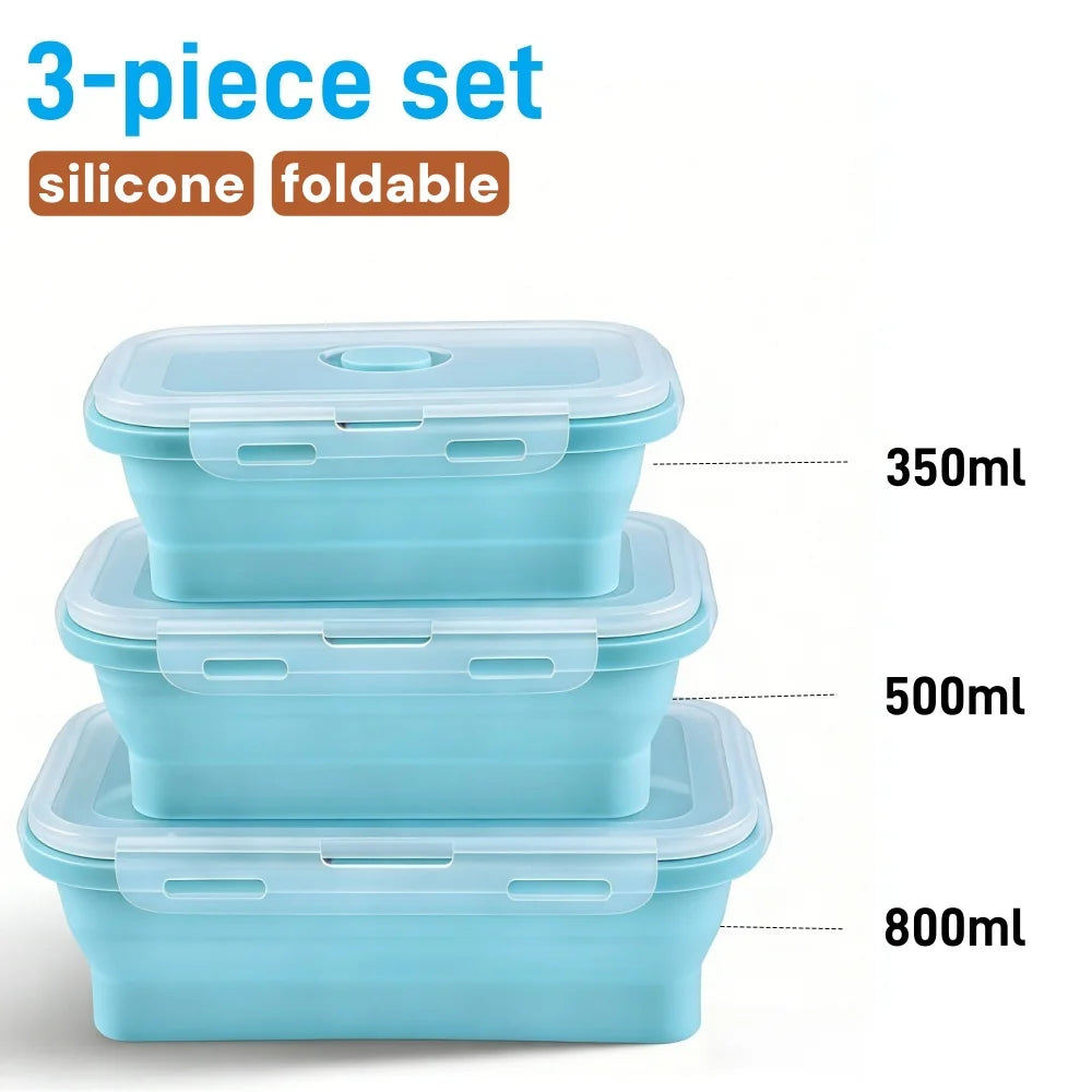 2-Tier Bento Lunch Box with Cutlery Set