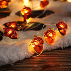 LED Acorn Copper Wire Fall String Lights