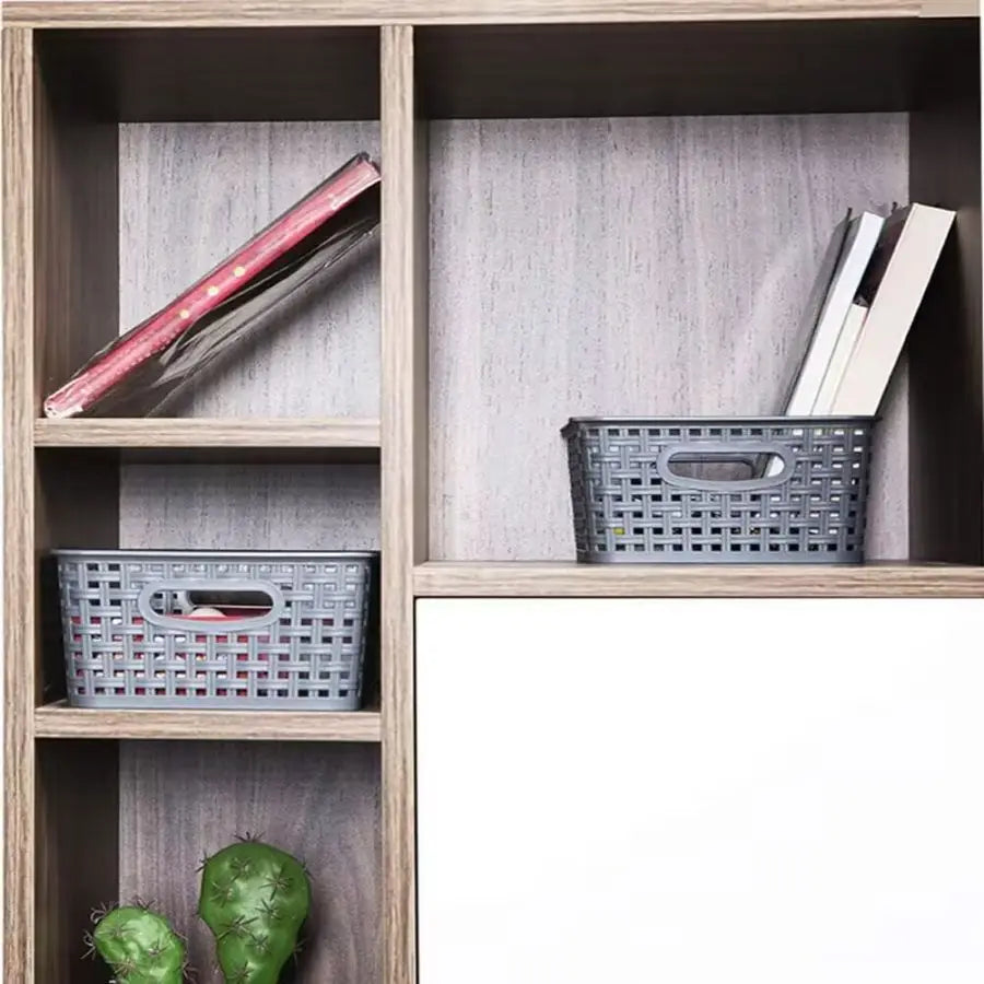Woven Storage Organizer Baskets (Set of 4)