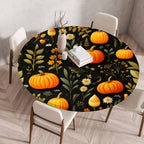 Thanksgiving Round Tablecloth