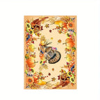 Thanksgiving Turkey Rectangle Tablecloth