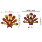 Iron Turkey Table Centerpiece with Base