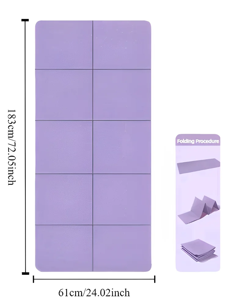 Foldable Travel Yoga Mat