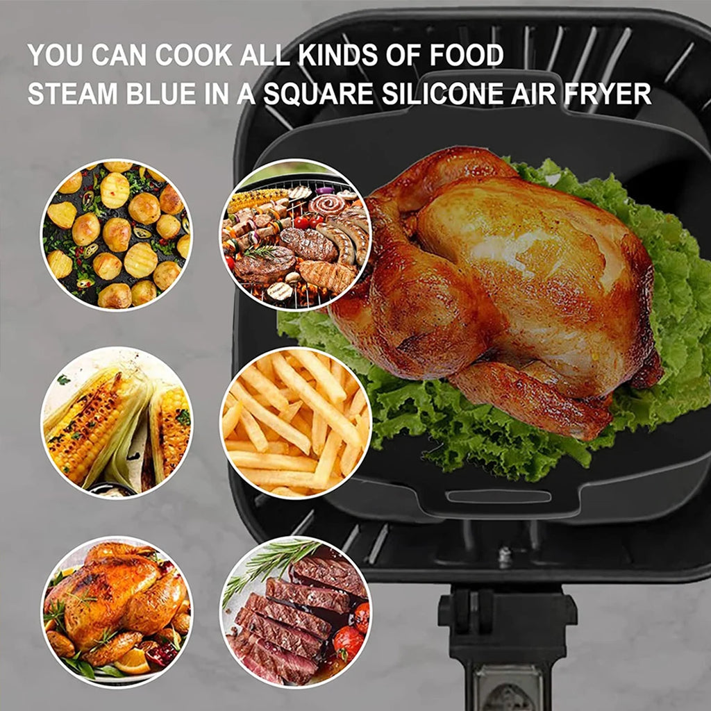 Heat-Resistant Silicone Air Fryer Pot Liner