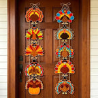 10-Piece Thanksgiving Turkey Door Set