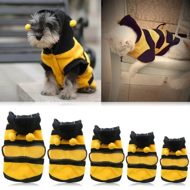 Bee Halloween Hoodie for Dogs & Cats