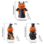 Mini Halloween Resin Figurines Set
