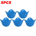 Silicone Egg Poacher Cups (Set of 5)