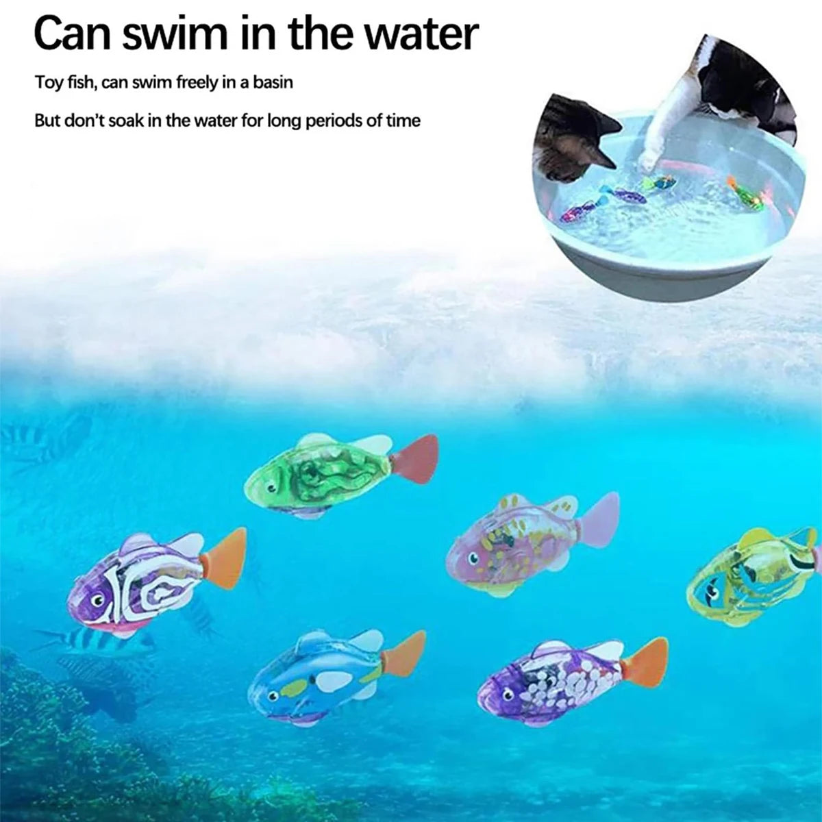 Interactive Fish Toy for Cats