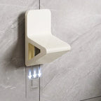 Bathroom Footstool with Massage & Scrubber Surface