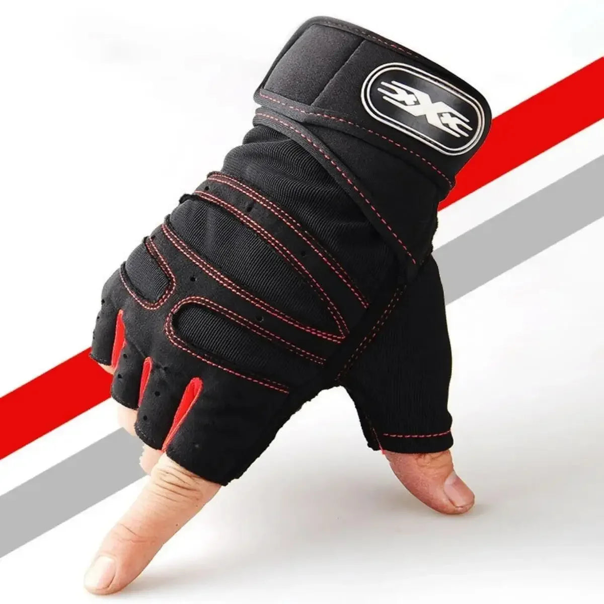 Gym Gloves with Wrist Support