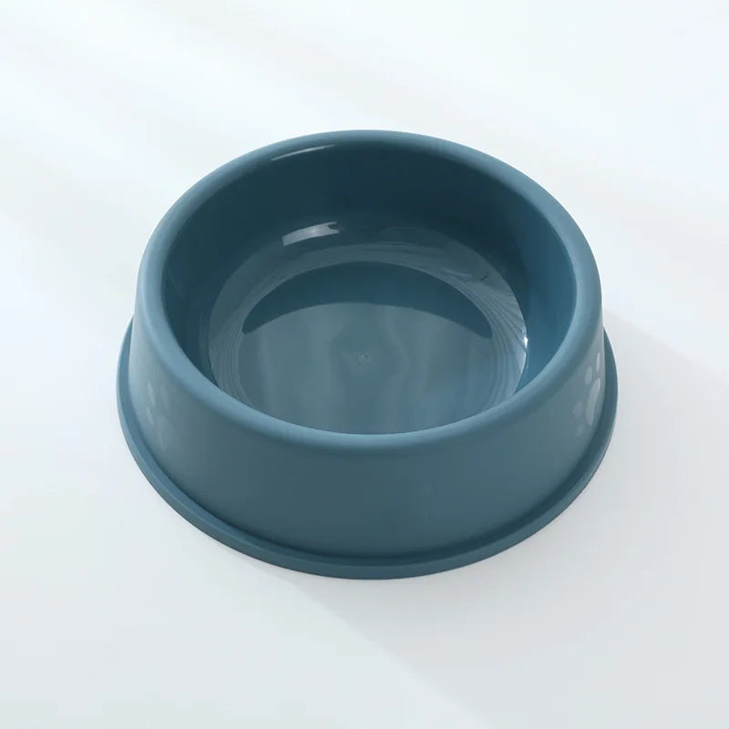 Candy-Colored Plastic Pet Bowl