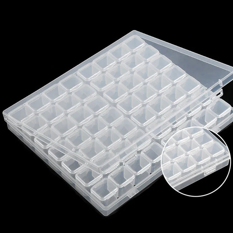 Clear Compartment Storage Organizer Box