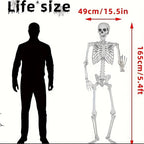 Halloween Fake Skeleton Sculpture