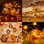 LED Acorn Copper Wire Fall String Lights