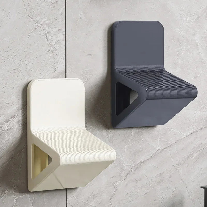 Bathroom Footstool with Massage & Scrubber Surface