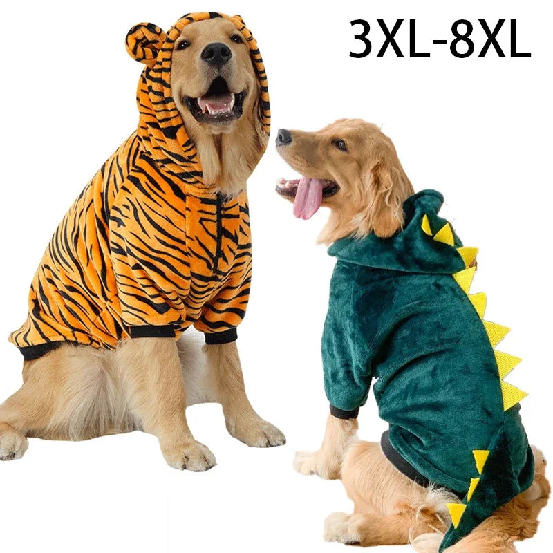 Dog Hoodie Pajama Coat