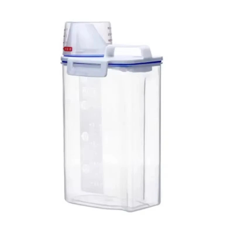 Rice & Grains Storage Canister with Measuring Cup