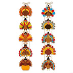 10-Piece Thanksgiving Turkey Door Set