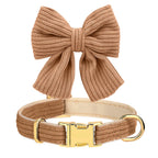 Bowknot Dog Collar & Leash Set