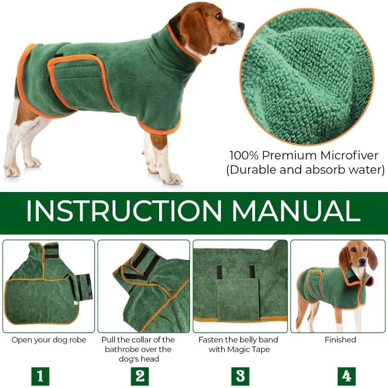 Pet Bathrobe