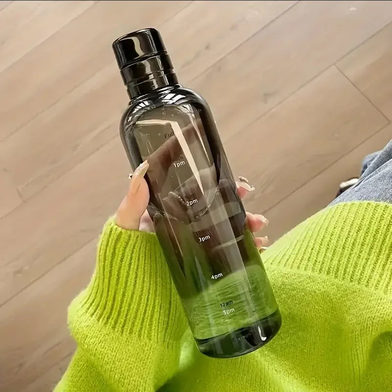 500ml Water Bottle with Time Markers