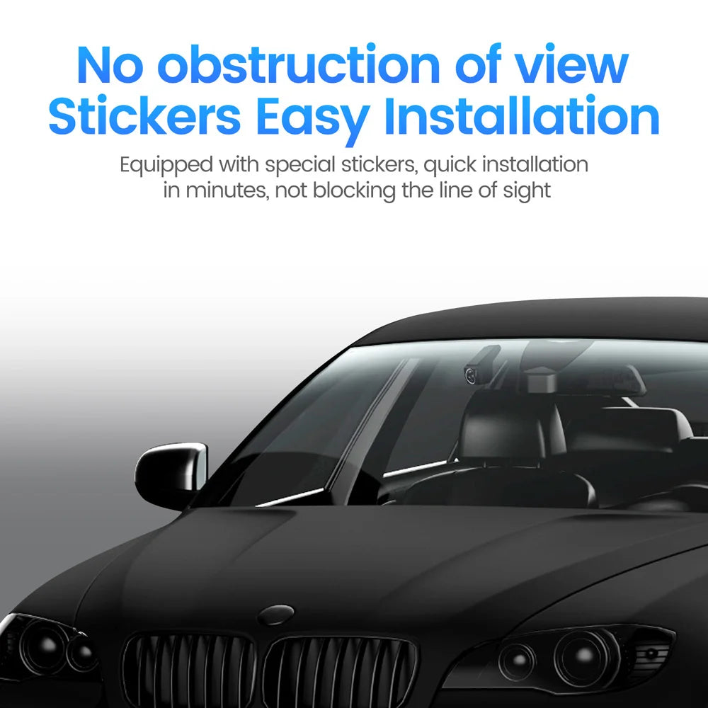170° Wide-Angle ADAS Dash Cam