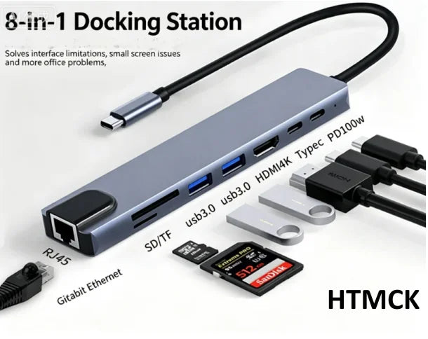 8-in-1 USB-C Hub